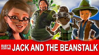 Jack and the Beanstalk  English Fairy Tales  Rubys Storytime  Family Roberto [upl. by Naoj]