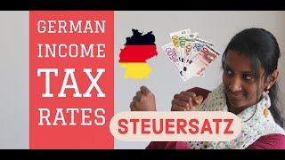 INCOME TAX in Germany Tax Slabs English  Persönliche SteuersatzGrenzsteuersatz [upl. by Iek]