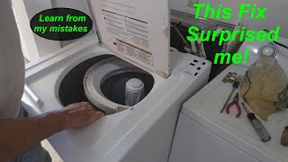 How to Fix a Wash Machine that Wont Spin Agitate or Drain  You will Learn A Lot [upl. by Eillek]