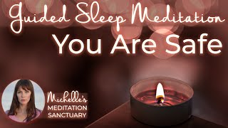 Deepest Sleep Guided Meditation  YOU ARE SAFE  Calming Sleep Meditation for Protection [upl. by Zacek]