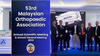 Auxein Medical at Malaysian Orthopedic Association 2024 Enthusiasm Learnings and Networking [upl. by Hnid]