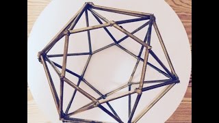 DIY Lampshade ICOSAHEDRON [upl. by Marilou]