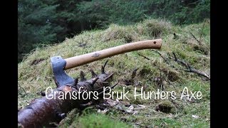 Gransfors Bruk Hunters Axe for Bushcraft  A day in the woods with an axe [upl. by Flower209]