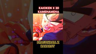 Kaioken Times 20 Kamehameha  Dragonball Z Kakarot gaming dbz dbzkakarot Kakarot shorts [upl. by Carlick636]