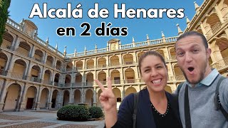 ALCALÁ DE HENARES en 2 días 🟢 ¿Qué ver y hacer 📌 Ciudad más bonita de Madrid 4K  España [upl. by Shayna]