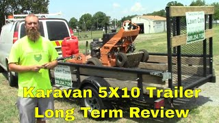 Karavan Utility Trailer Long Term Review by GettinJunkDone [upl. by Odravde]