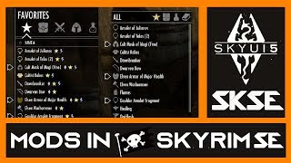 How to Install and use MODS like SkyUI in Cracked Skyrim Special Edition [upl. by Ettenrahc]