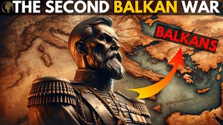 The Second Balkan War  1913 [upl. by Skcirdnek]