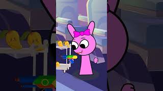 Help Flight Attendant Pinki Find The Thief Oren Brud Purple Clukr Who Stole The Mango Sprunki [upl. by Hardigg247]