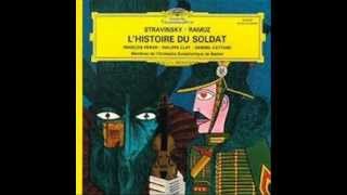 Igor Stravinskij CF Ramuz  LHistoire du Soldat avec F Périer P Clay et G Cattand [upl. by Dahle]