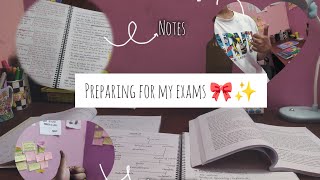 Study with me 📚 for term 1 exams ✨ 10th grader ✨🎀 shorts aestheticstudyvlog [upl. by Musihc966]