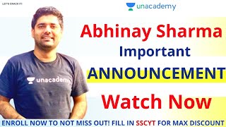 अभिनय सर ने बताया UNACADEMY के बारे में  ABHINAY SIR LEFT UNACADEMY abhinaymaths abhinaysir [upl. by Utas]