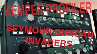 Kemper Profiler  Seymour Duncan Invaders  Metal [upl. by Nahsaj]