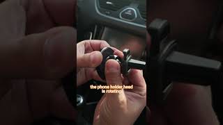 VANMASS 70 Car Vent Phone Mount Installation Video [upl. by Leasa]