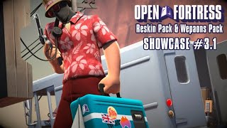 Open Fortress Reskin Pack amp Weapons Pack Mods  Showcase Gameplay 31  TF2 Android Mod [upl. by Lodi142]