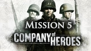 HDCoH Invasion of Normandy Mission 5 Montebourg Play Through [upl. by Aronid796]