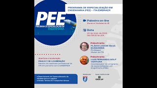 “Programa de especialização em engenharia – PEE” ITA Embraer [upl. by Nomor]