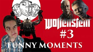 Wolfenstein Funny Moments 3  WAT HEB IK GEDAAN EINDE [upl. by Anilorak]