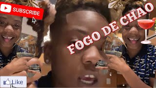 Vlogmas Day 4  Hilarious Fogo De Chao Food Review [upl. by Scharff772]