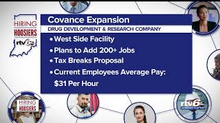 Covance expanding and adding jobs [upl. by Llyrehc]