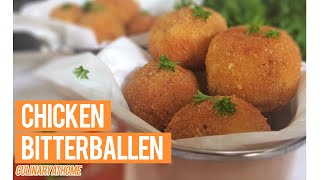 Chicken Bitterballen [upl. by Joya]