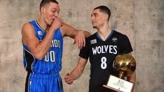 Zach Lavine Vs Aaron Gordon  NBA Slam Dunk Contest 2016 Final round [upl. by Amihsat]