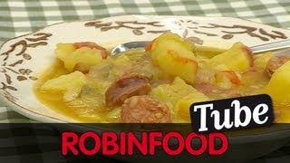 ROBINFOOD  Patatas a la riojana  Puerros salteados [upl. by Cram875]