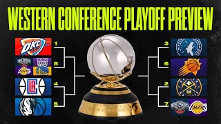 NBA Western Conference Playoff bracket  Playin Tournament FULL PREVIEW  CBS Sports [upl. by Annim]