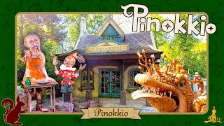 Efteling 🍄 Sprookjesbos Pinokkio [upl. by Namlak]