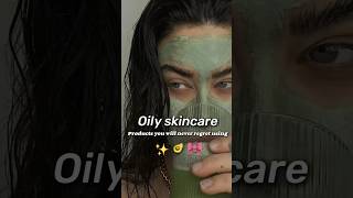 Oily Skincare routine ♥️ productrecommendation [upl. by Pinkham427]