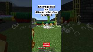 How make Lingering potion minecraft bedrock 120 [upl. by Akeme209]