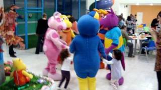 BACKYARDIGANS cover  Laura Show Festas wwwlaurashowcombr 11 35394950 festalaurashowcombr [upl. by Marutani]