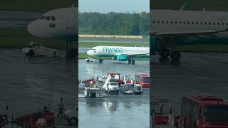 Flynas at Changi Capturing the Action in Singapore shorts youtubeshorts [upl. by Rockwell]