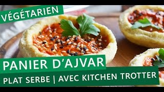 Recette  Tartelettes à la crème de poivrons  Les Paniers DAjvar  Les Pépites de Noisette [upl. by Katti59]