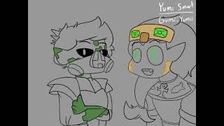 Evil Bench Trio Adventures MCYT ANIMATIC [upl. by Edwyna843]