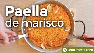 Paella de marisco paso a paso ¡Qué rica [upl. by Kcirtap801]