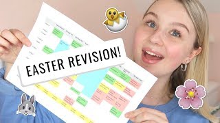 How Ive Planned My Revision for Easter Holidays a levels [upl. by Waddle719]