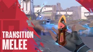 VALORANT TRANSITION KNIFE  BATTLE PASS KNIFE GAMEPLAY  VALORANT BATTLE PASS SKINS [upl. by Pros]