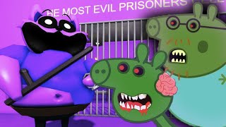 ZOMBIE Peppa Pig ESCAPE CATNAP BARRYS PRISON RUN in Roblox [upl. by Plato976]