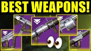 Destiny 2 BEST NEW WRATHBORN HUNT WEAPONS  PvP amp PvE God Rolls  Beyond Light [upl. by Acirej]