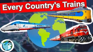 Every Countrys Intercity Rail Explained [upl. by Tormoria]