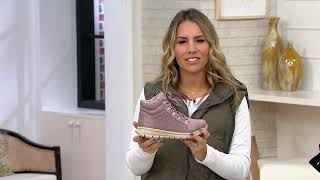 Skechers Synergy Water Repellent Quilt Hiker Boots  Modern Femme on QVC [upl. by Desberg]