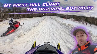 The LAST ride of the season My first hill climb on the 862 build at Saddleback Mountain [upl. by Lacy680]