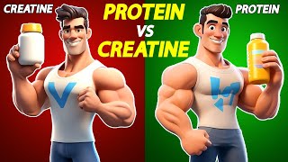 Protein Powder vs Creatine Only Video You Need [upl. by Fredette635]