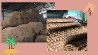 Coconut Products Coir Mat Made From Coconut Fiber With Good Price [upl. by Valerio]