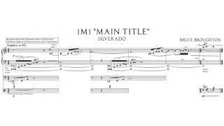 Silverado quotMain Titles” by Bruce Broughton Score Reduction and Analysis [upl. by Eveivaneg]