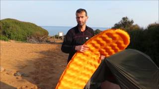 RayonRandocom  test du matelas autogonflant Evolite de Thermarest [upl. by Stich]