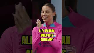 Alex Morgan Announces Retirement to Wave FC A Heartfelt Farewell to Her Teammates [upl. by Akla]