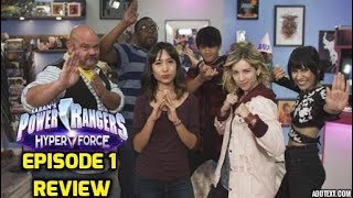 Power Rangers Hyperforce Episode 1 Review  Show Overview [upl. by Alston]