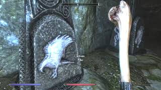 How to do Pillar Puzzle in the Ansilvund Excavation  Skyrim [upl. by Angela]